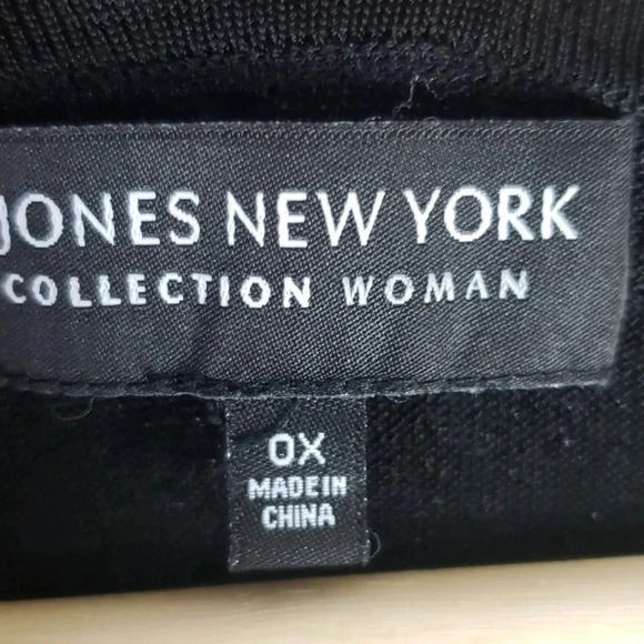 Jones New York | Shirt | Size 0X | Blue & Black - Picture 7 of 8